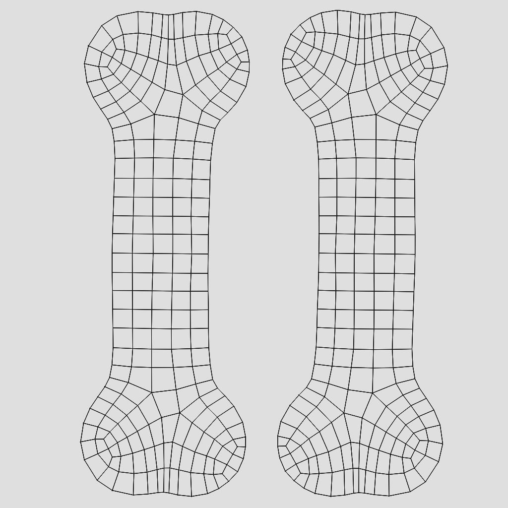 Prop34 Dog Bone Low-poly 3D model_12