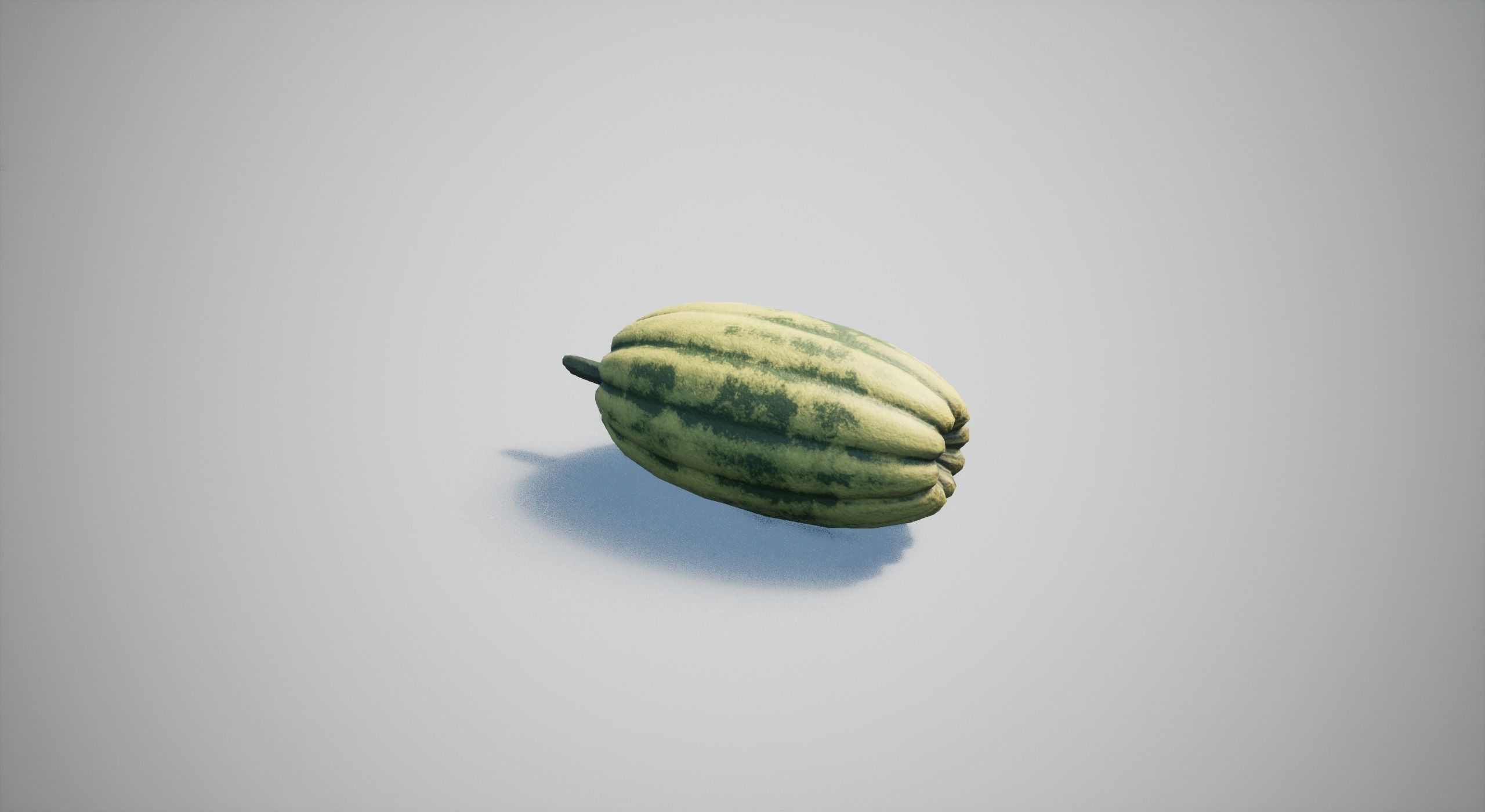 Squash Low-poly 3D model_5