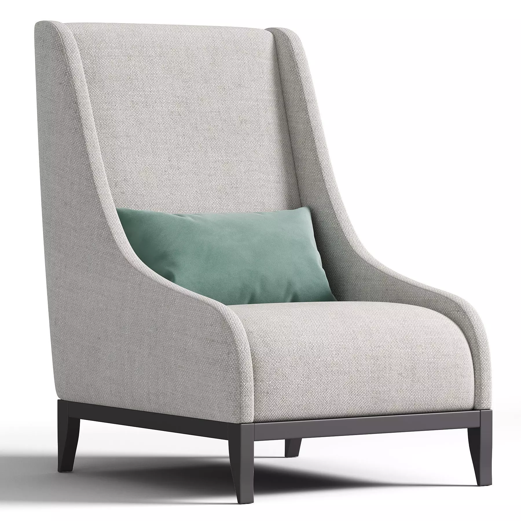 MOHOKO Armchair By CAZARiNA 3D model_0