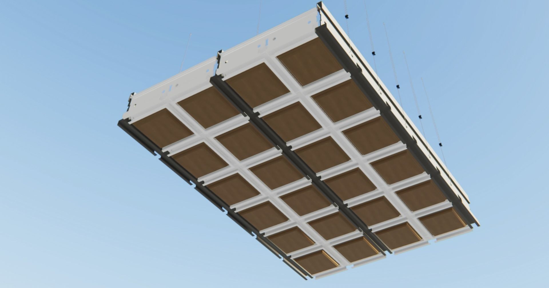 BIM-GC T15 Channel Carrier  Suspended Ceiling From Architect 3D model_10