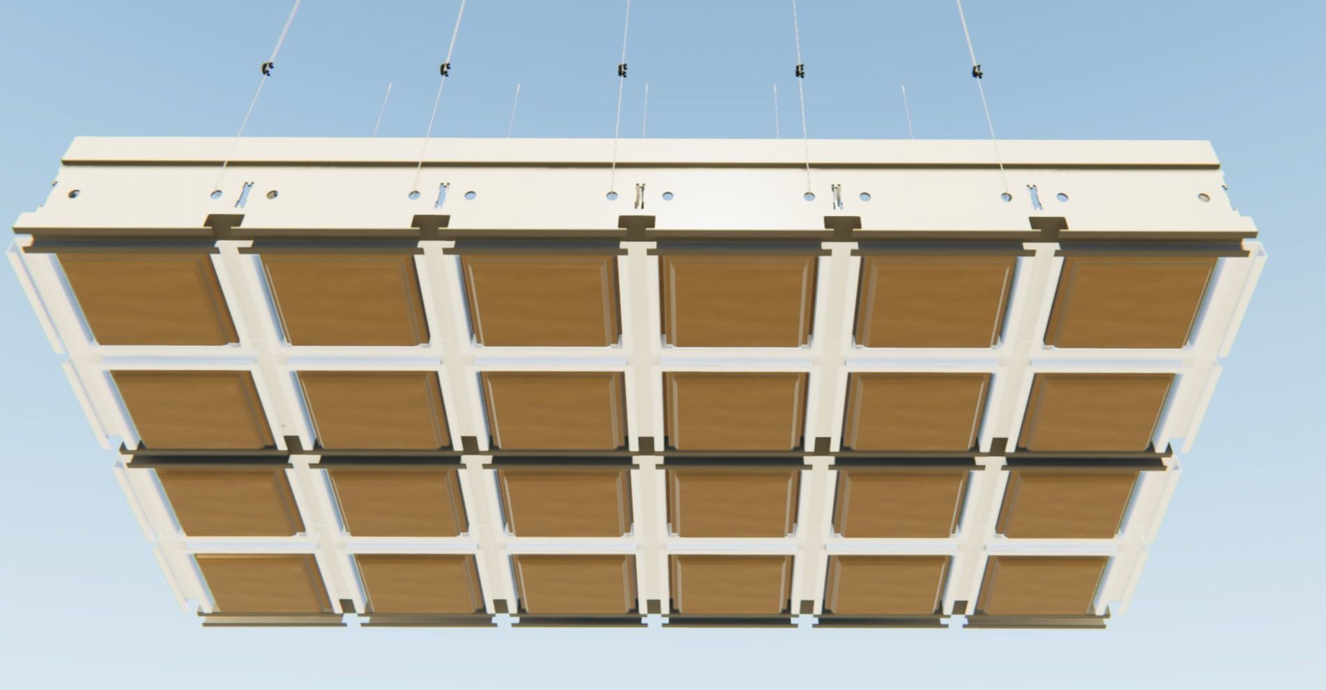 BIM-GC T15 Channel Carrier  Suspended Ceiling From Architect 3D model_13