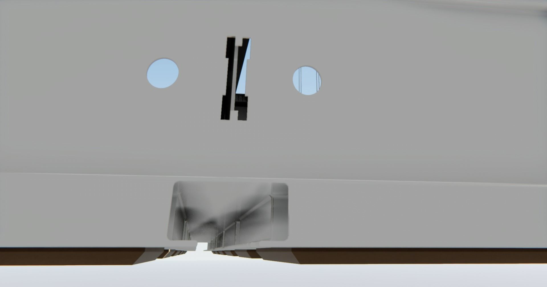 BIM-GC T15 Channel Carrier  Suspended Ceiling From Architect 3D model_3