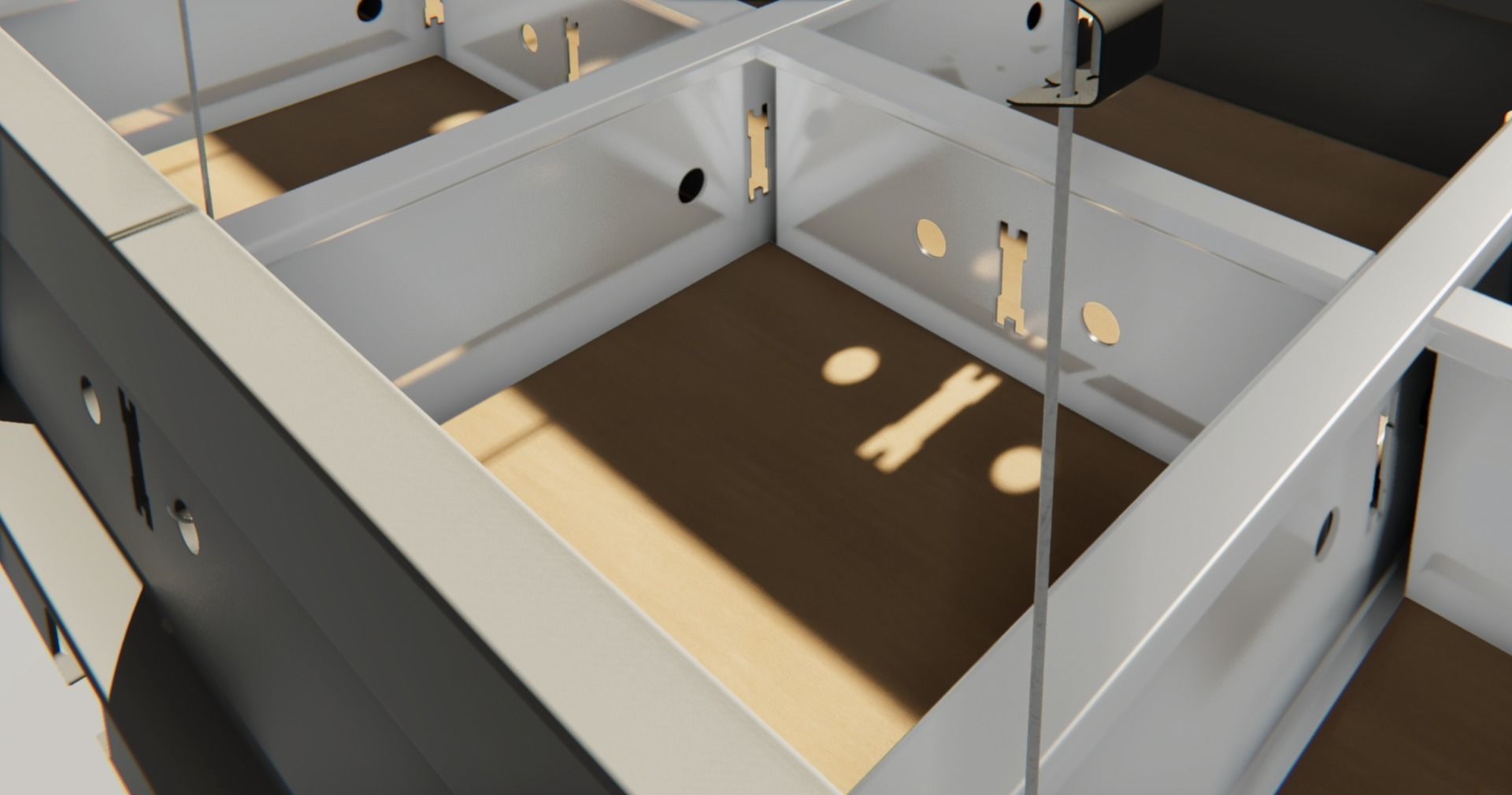 BIM-GC T15 Channel Carrier  Suspended Ceiling From Architect 3D model_6