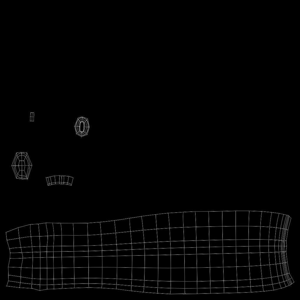 SO 16 Ounce Ballpen Hickory Hammer Low-poly 3D model_25