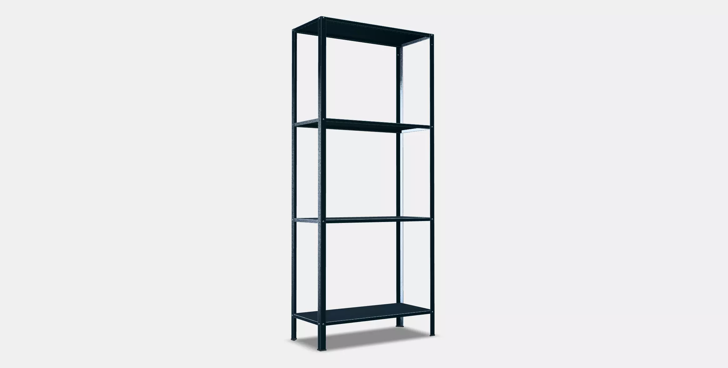 HYLLIS Shelving unit 3D model_0