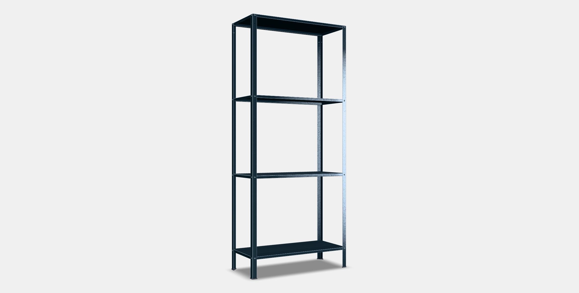 HYLLIS Shelving unit 3D model_16