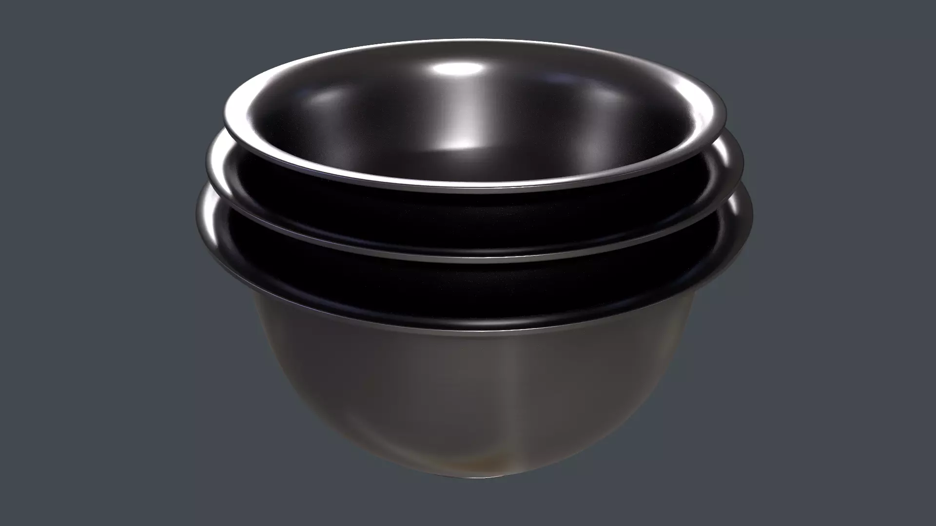 Other kitchenware-Mixing Bowls-GAME READY PBR 3D model