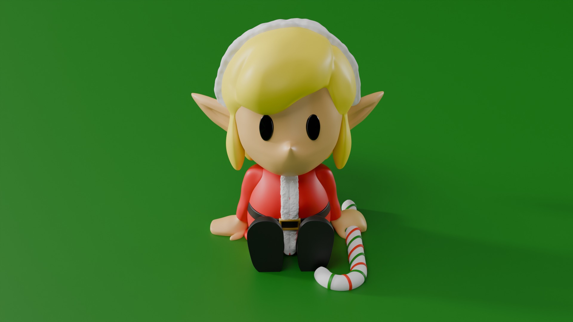 legend of Zelda Christmas link ornament 3d print file 3D print model_4