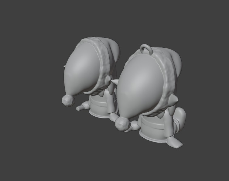 legend of Zelda Christmas link ornament 3d print file 3D print model_1