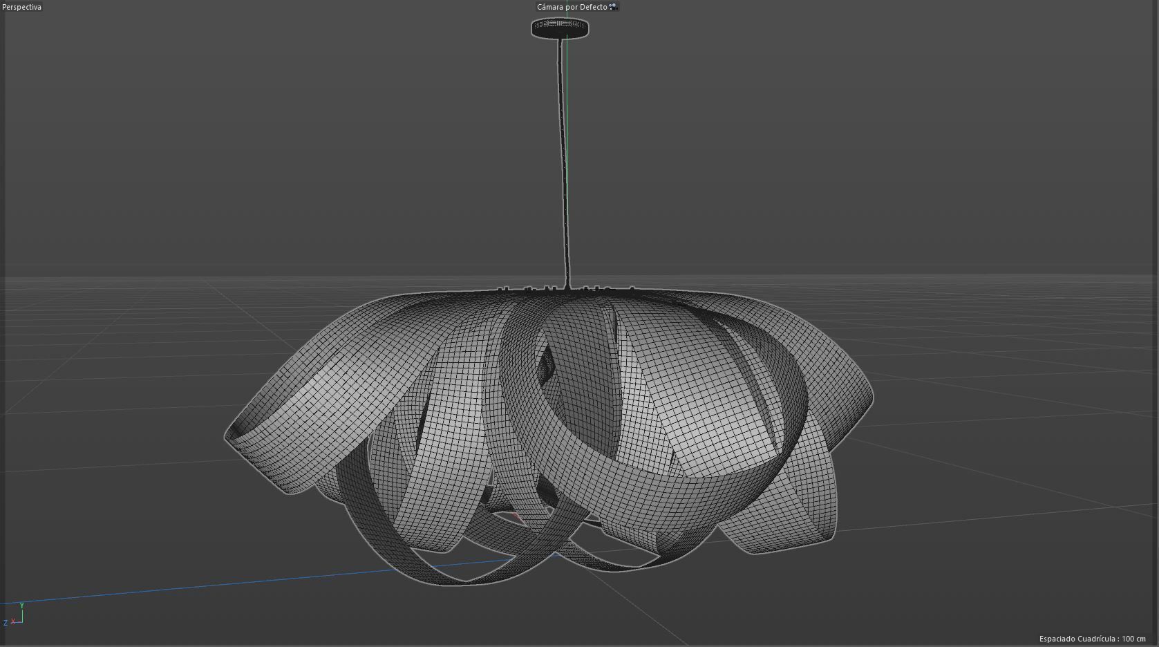 Modern Hanging lamp-PBR 3D model_11