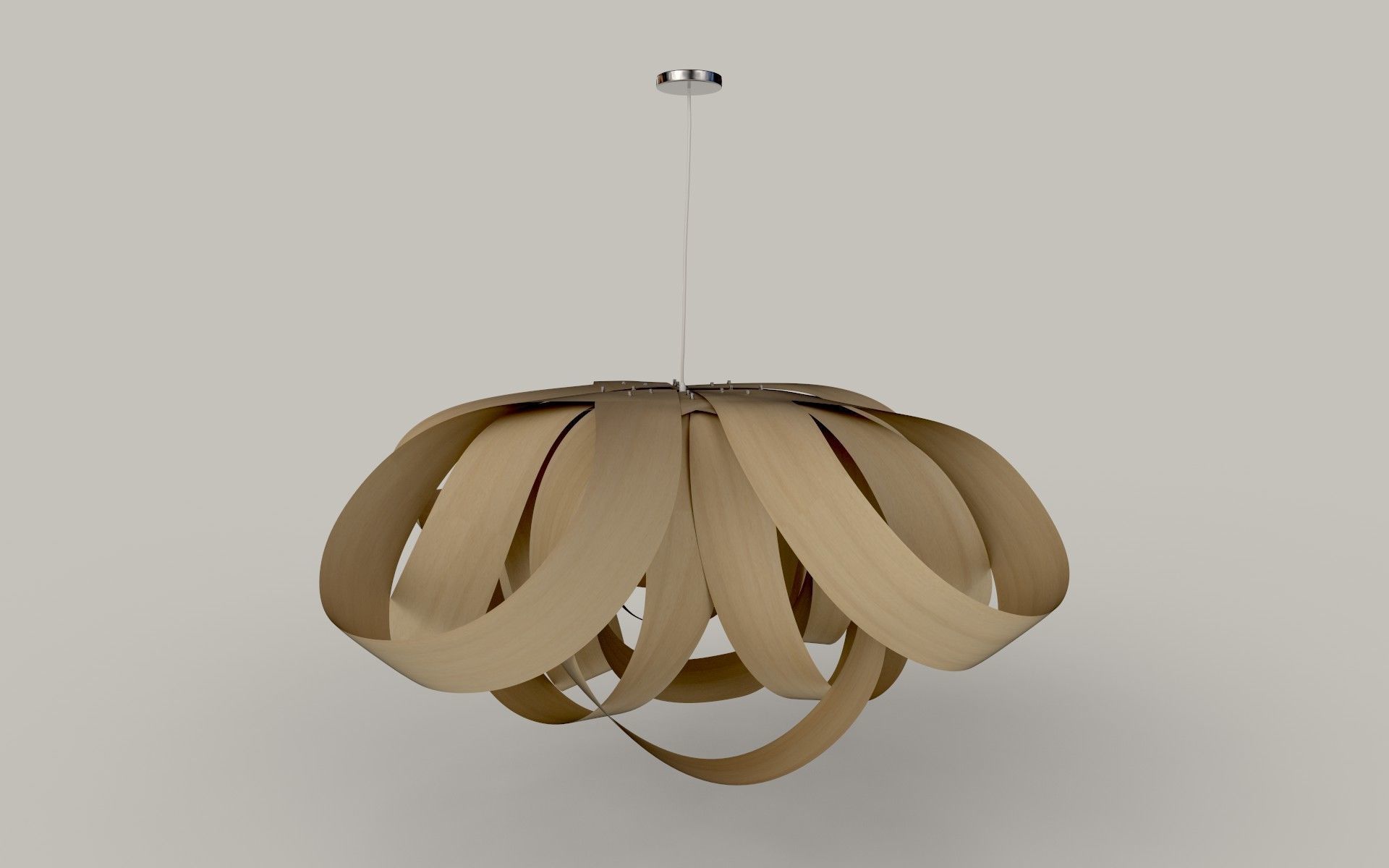 Modern Hanging lamp-PBR 3D model_10