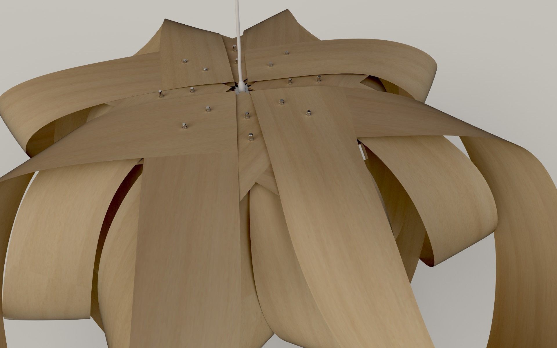 Modern Hanging lamp-PBR 3D model_9