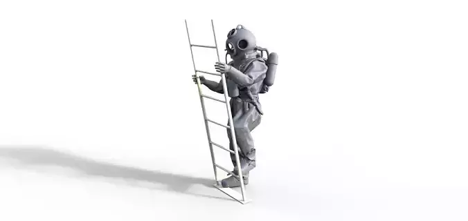 HISTORICAL HELMET DIVER HELMTAUCHER TAUCHER SCHIFFSMODELL