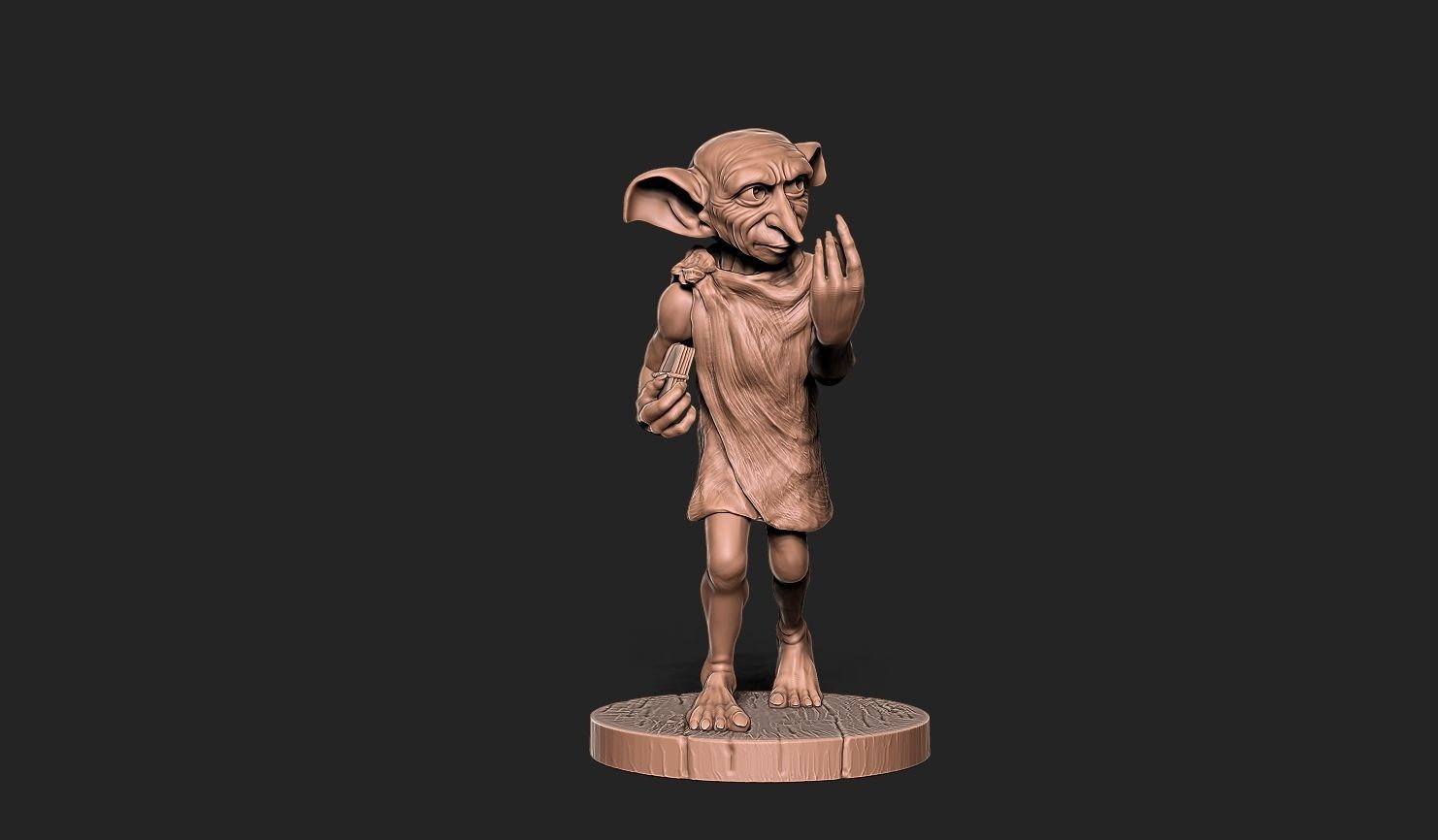 DOBBY HARRY POTTER E 3D print model_2