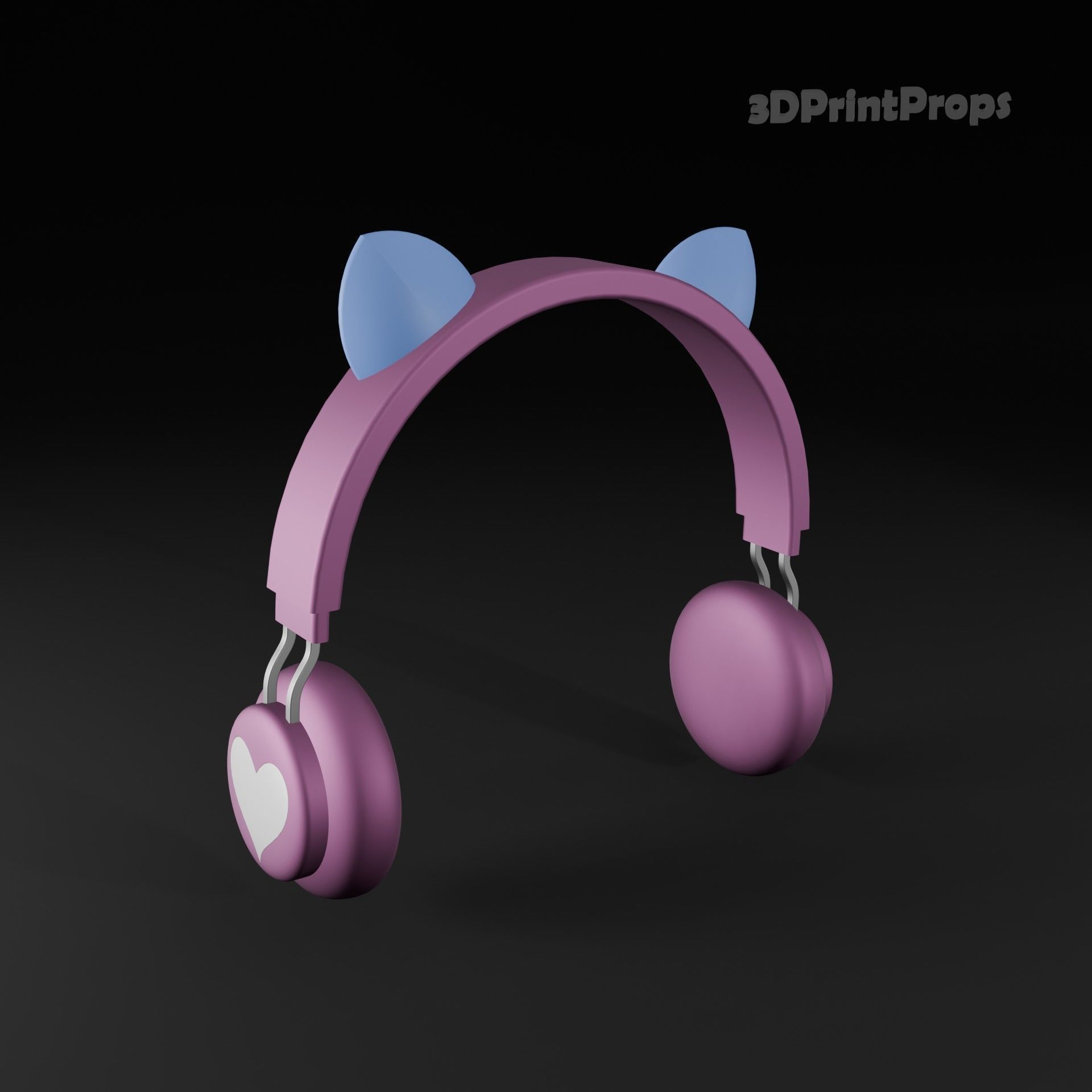 Feng Min Cosplay Headphones  3D print model_5