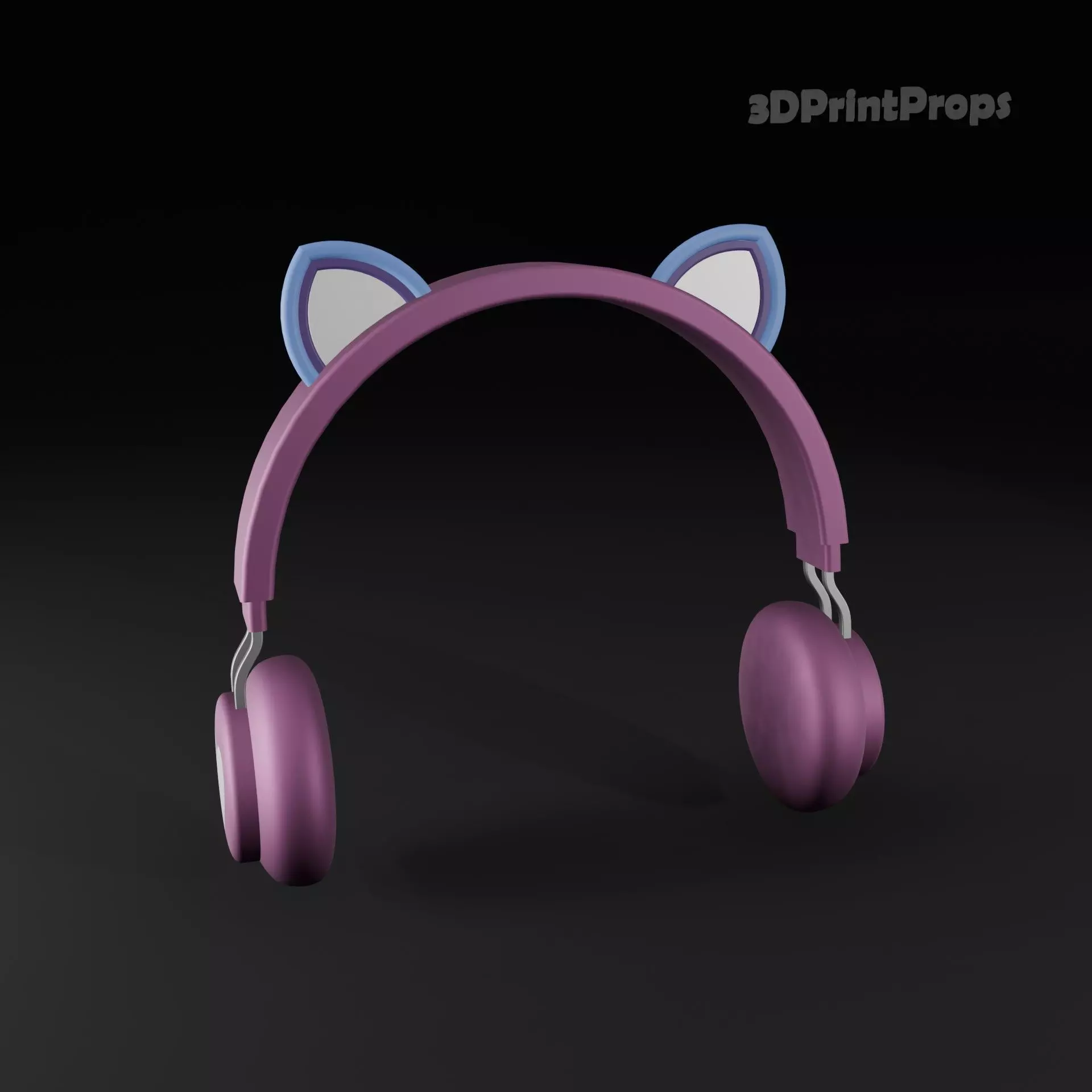 Feng Min Cosplay Headphones  3D print model_0