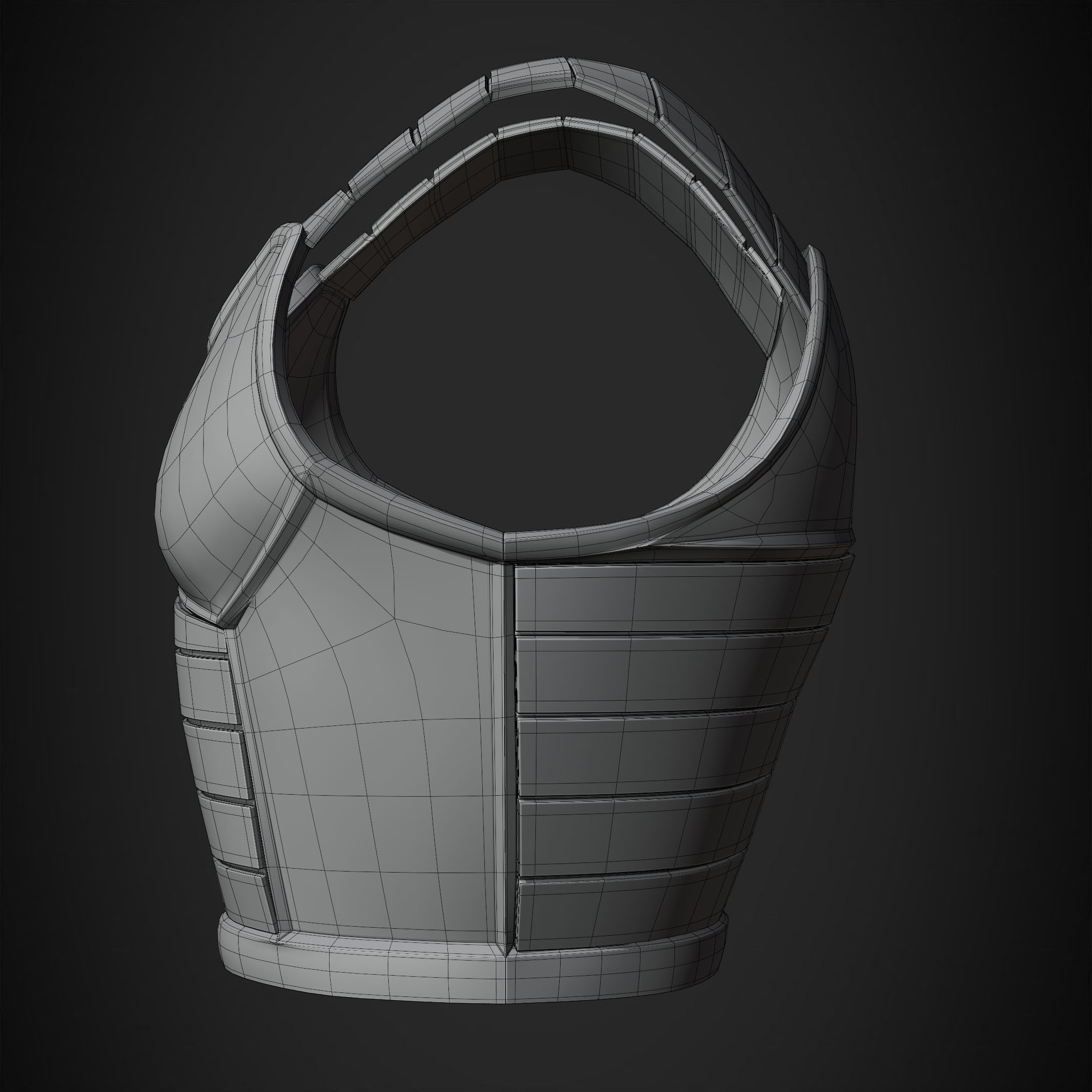 Dragon Ball Vegeta Armor for Cosplay 3D print model_19