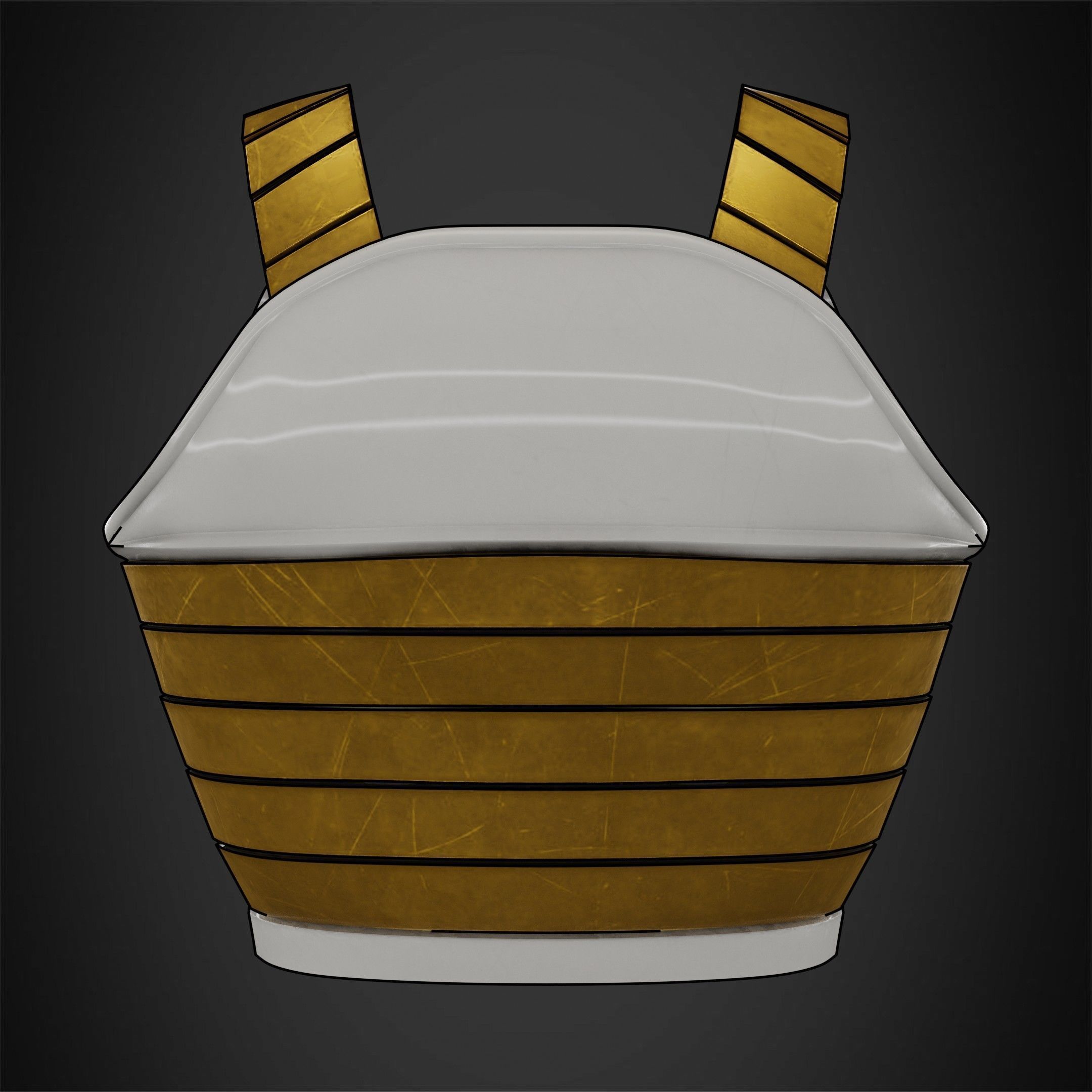 Dragon Ball Vegeta Armor for Cosplay 3D print model_6