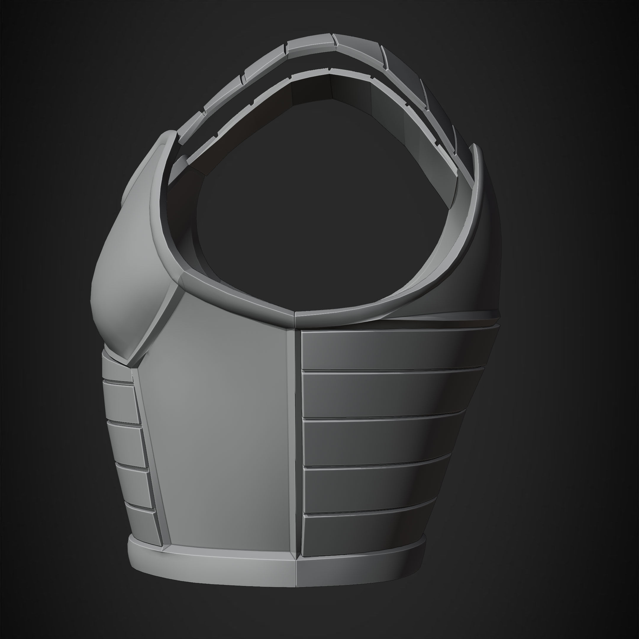 Dragon Ball Vegeta Armor for Cosplay 3D print model_20