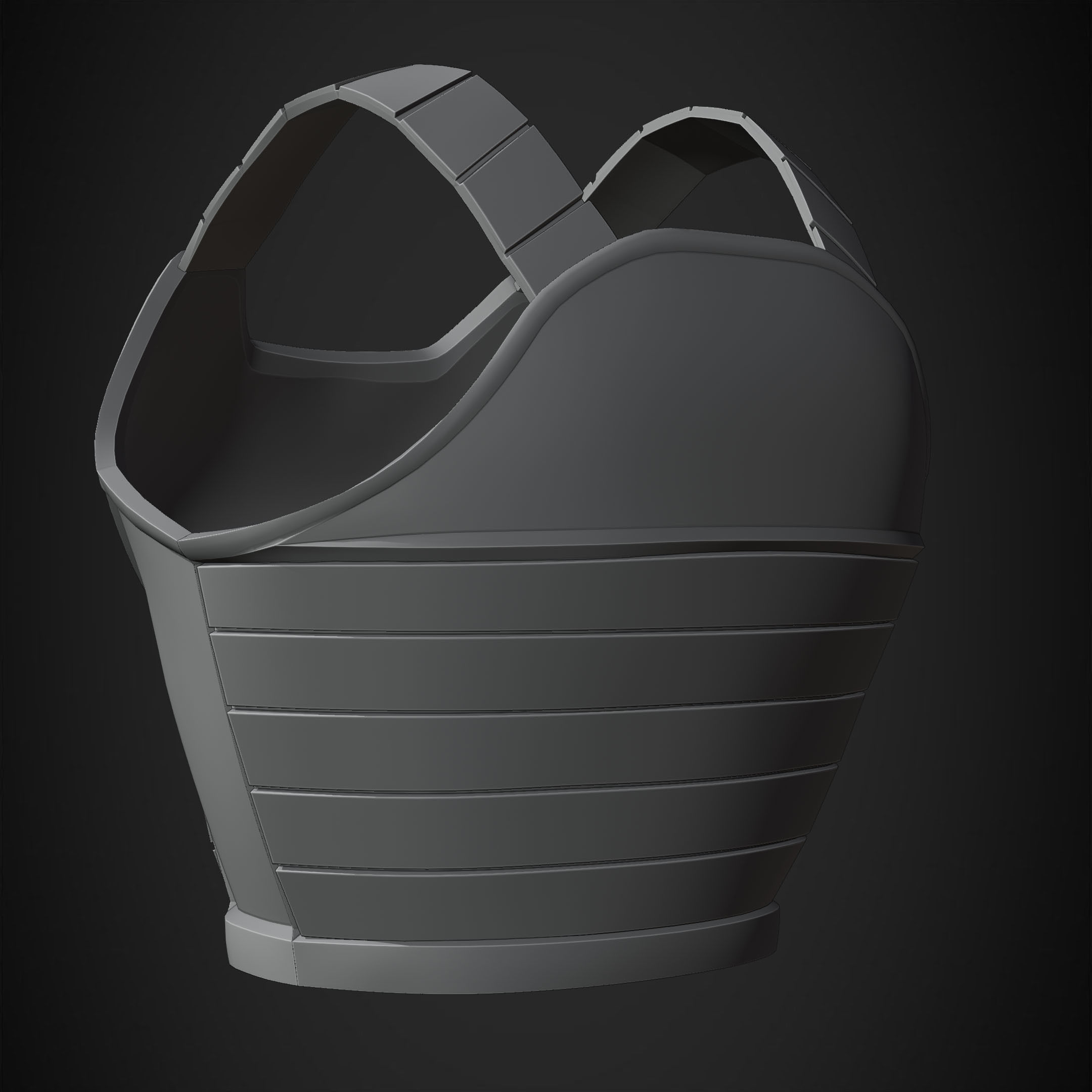 Dragon Ball Vegeta Armor for Cosplay 3D print model_22