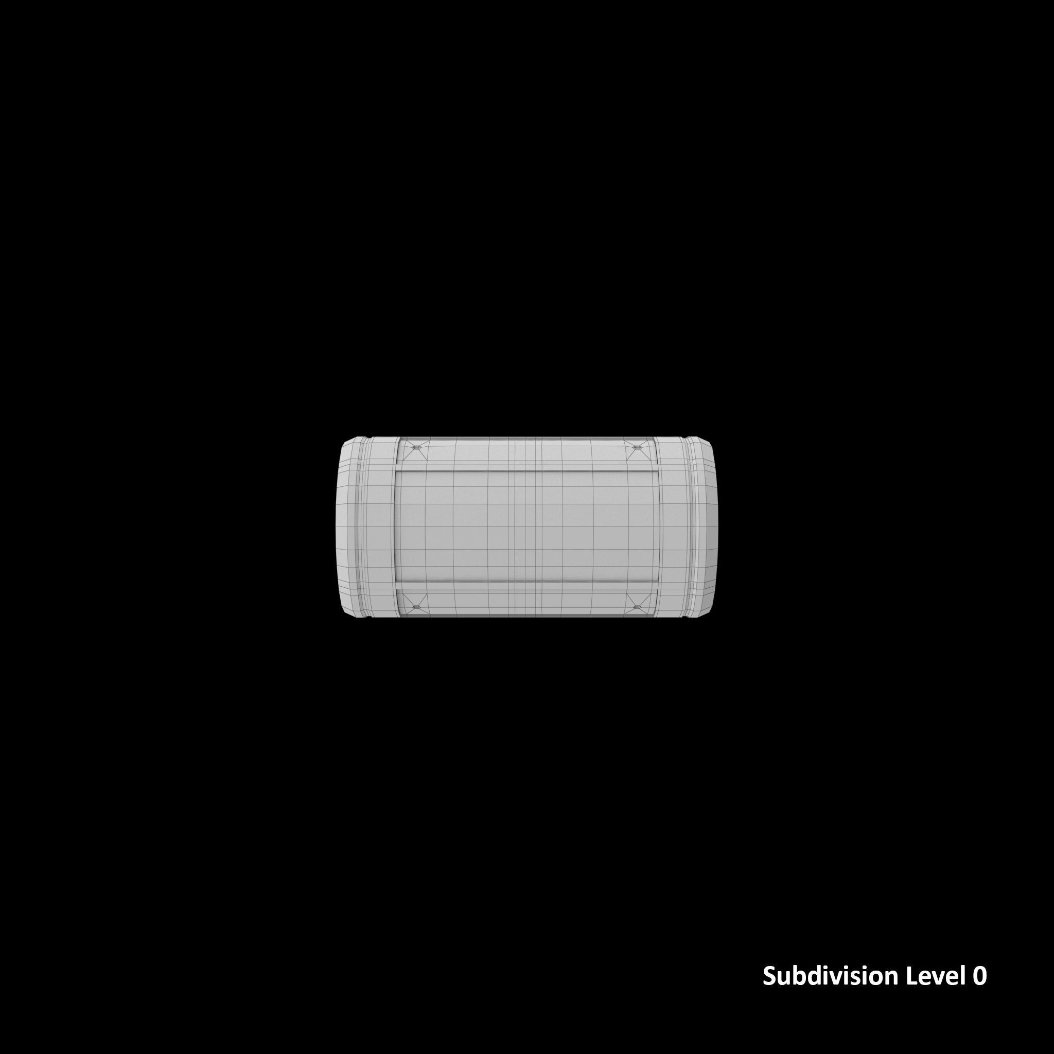 SO 32oz Dead Blow Soft Grip Handle Hammer Low-poly 3D model_20