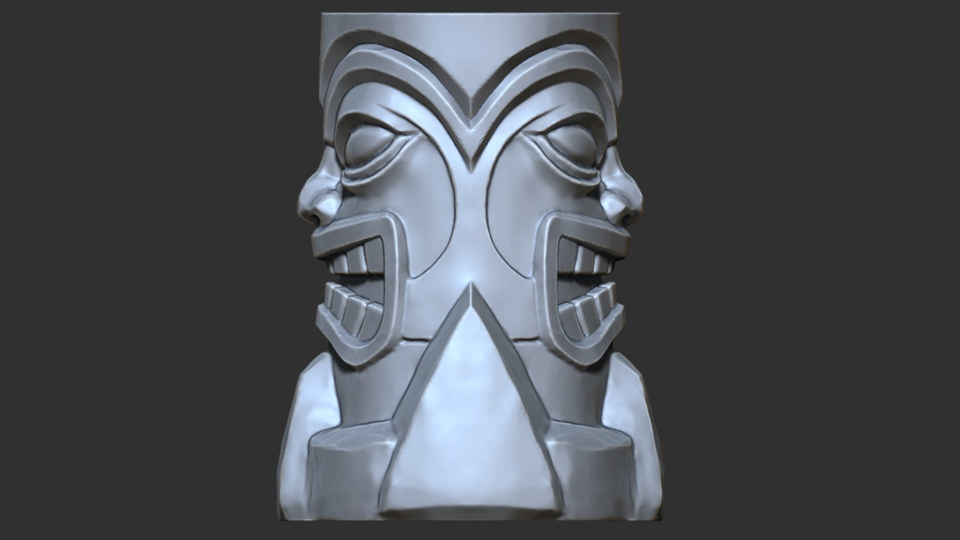 Totem Pole V3 3D print model_1