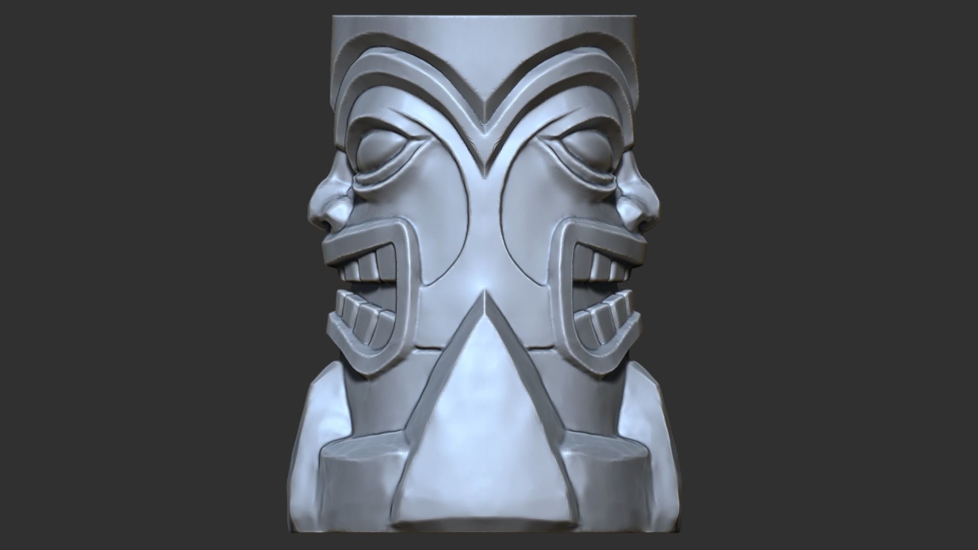 Totem Pole V3 3D print model_3