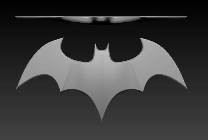 Batman Insignia 3D print model_0