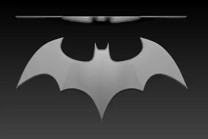 Batman Insignia 3D print model