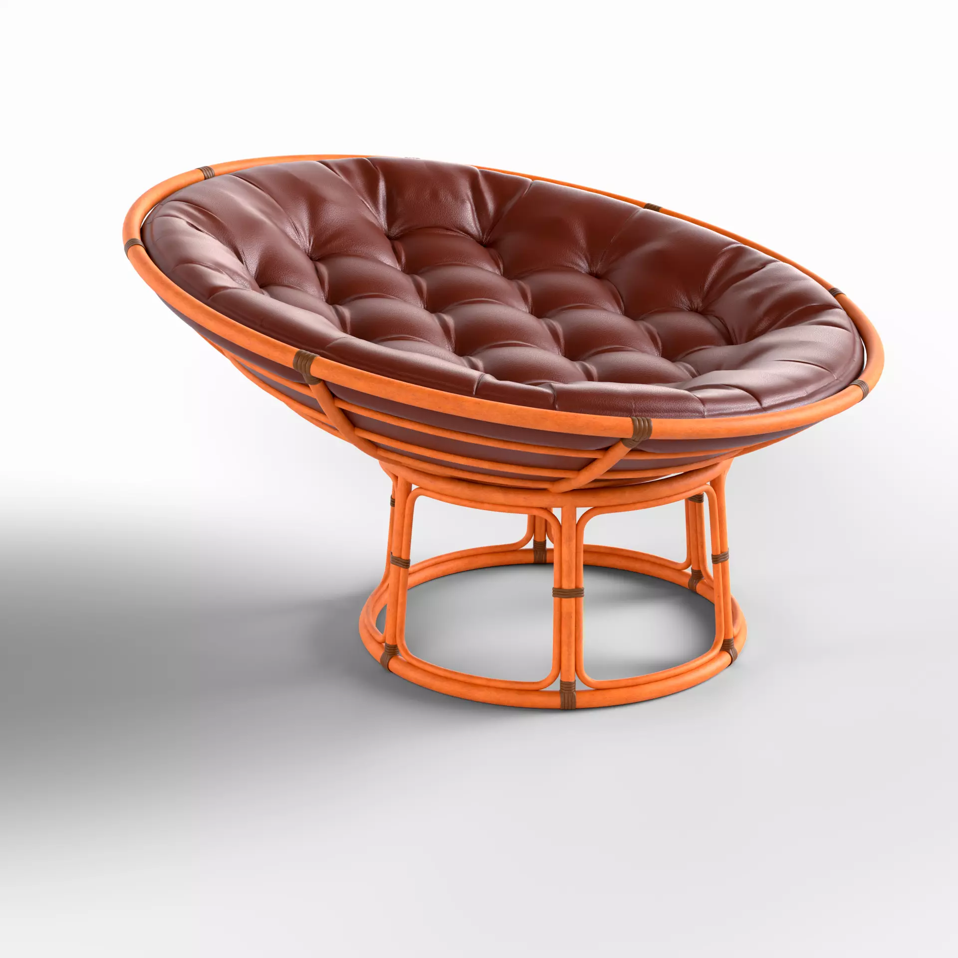 Rattan Chair Free 3D model
