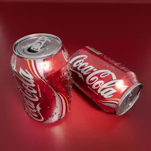 Coca Cola Can - 3D Model