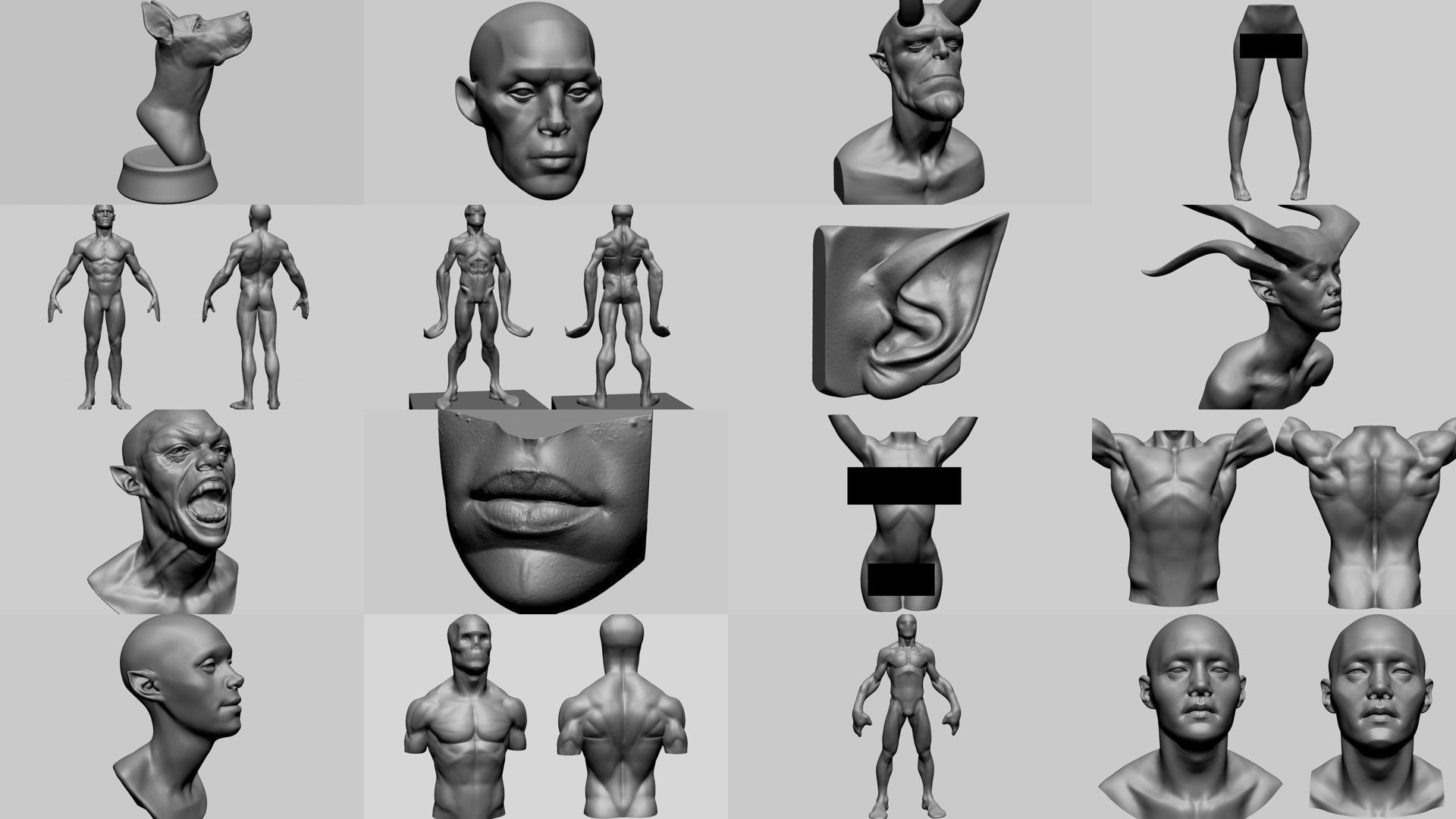 100 Printable Models 3D Model Collection_7