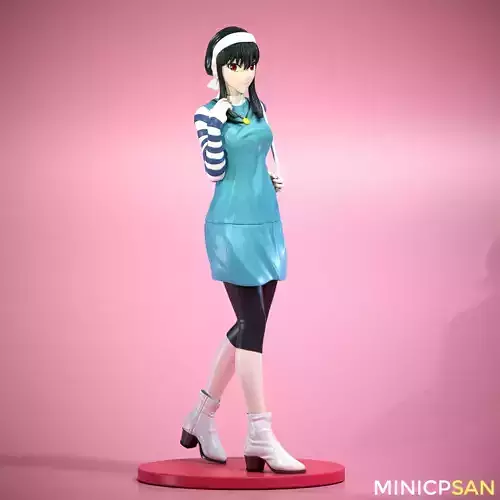Yor Forger Casual Outfit - Spy x Family - for 3D Printing  3D print model