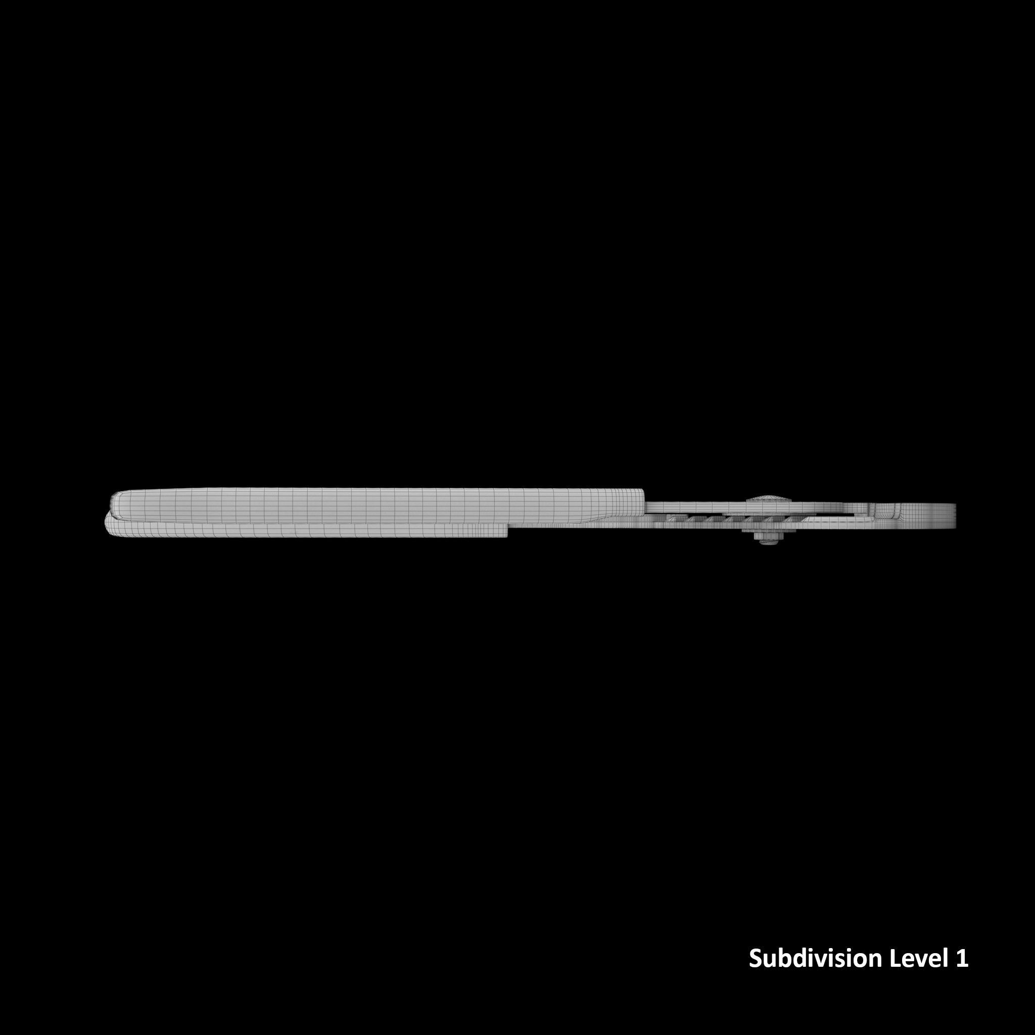 SO Adjastable joint pliers serrated jaws Low-poly 3D model_19