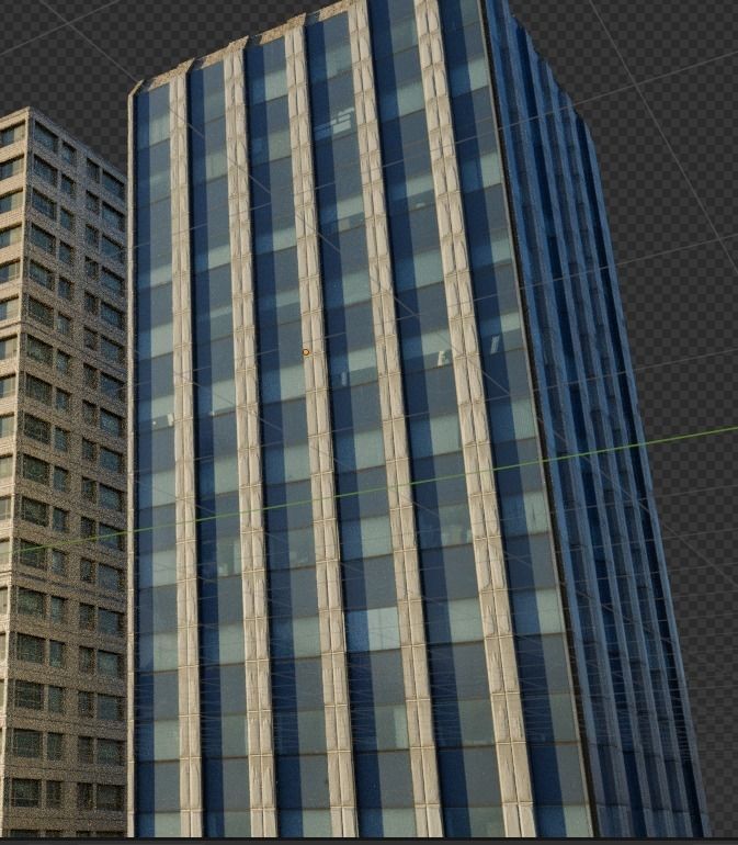 Ultra realistic buildings Low-poly 3D model_14
