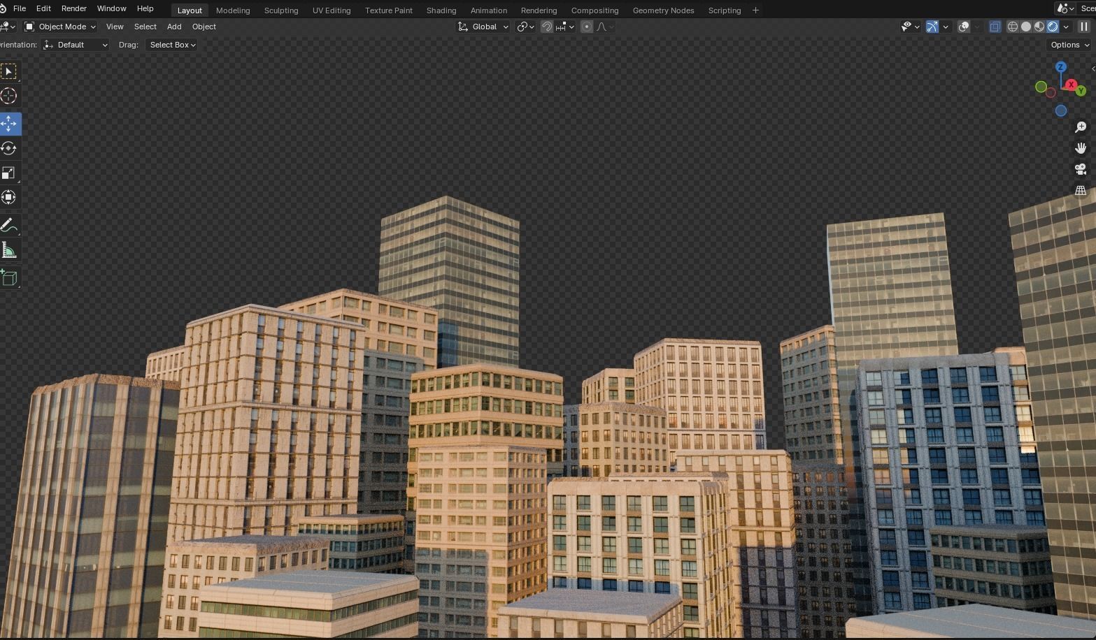 Ultra realistic buildings Low-poly 3D model_24
