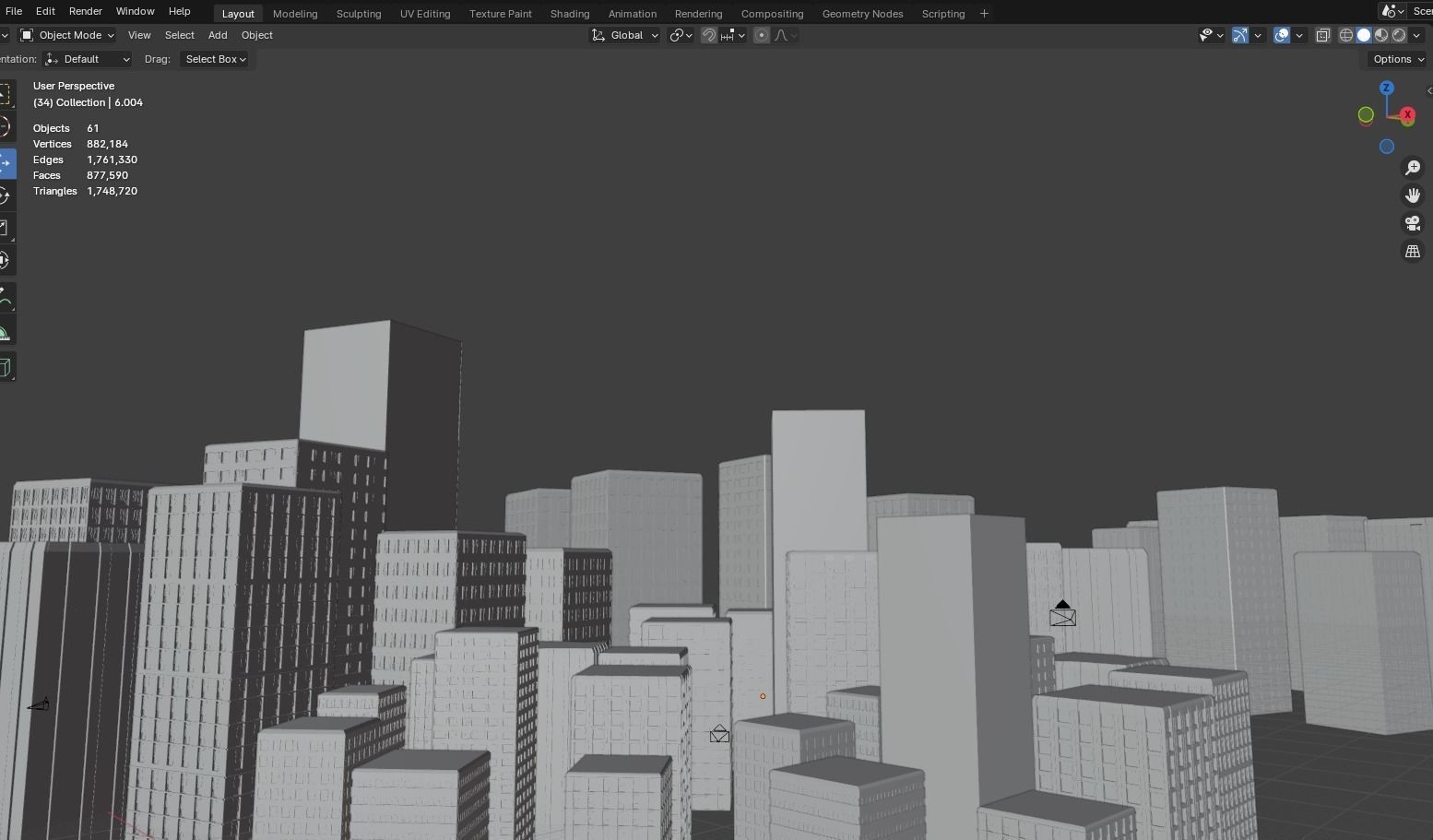 Ultra realistic buildings Low-poly 3D model_31
