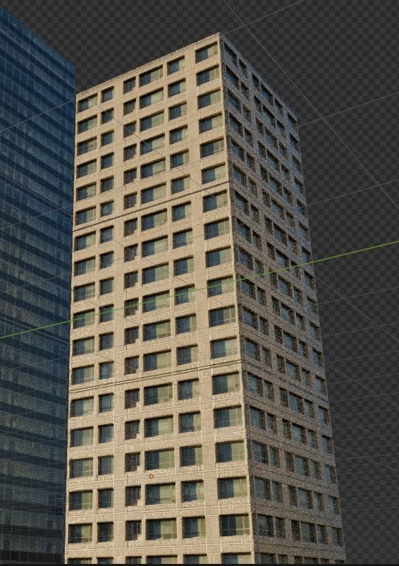 Ultra realistic buildings Low-poly 3D model_16