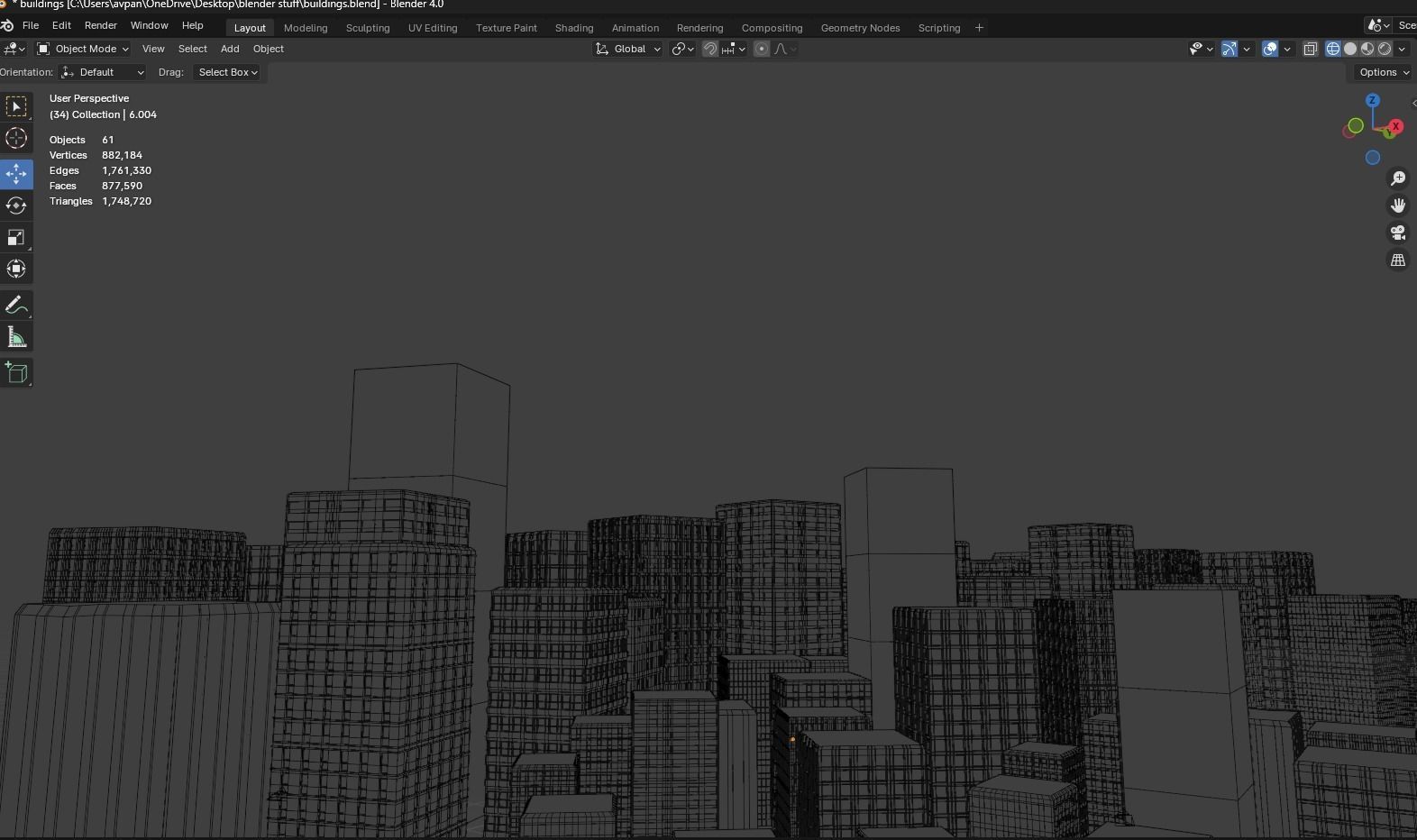 Ultra realistic buildings Low-poly 3D model_29