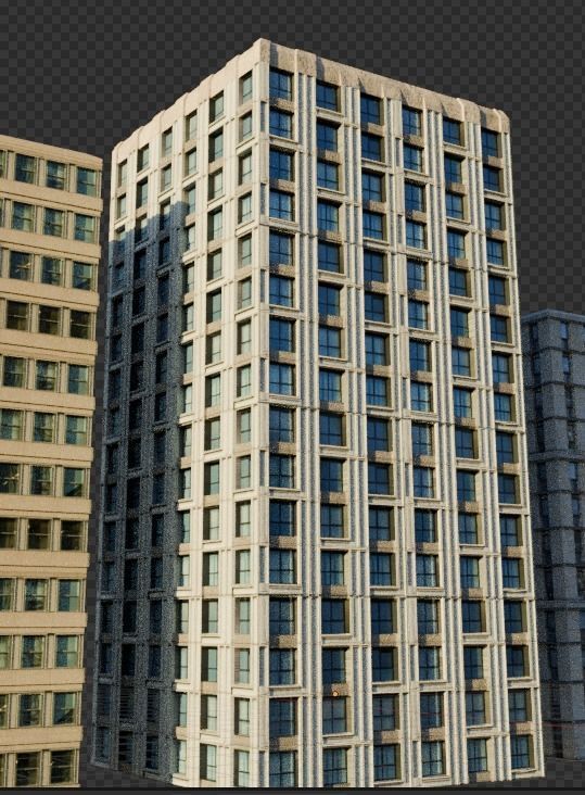 Ultra realistic buildings Low-poly 3D model_22