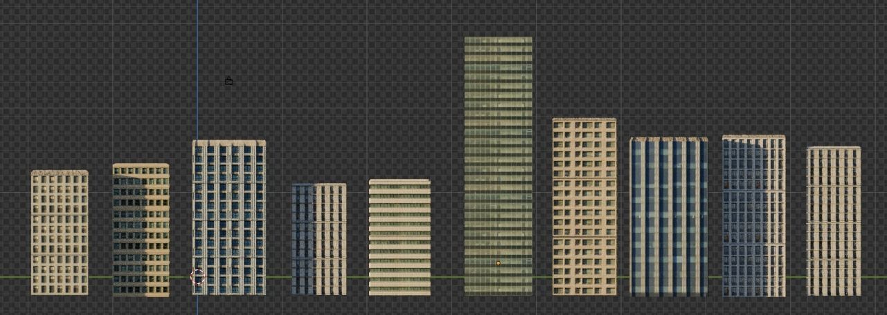 Ultra realistic buildings Low-poly 3D model_32