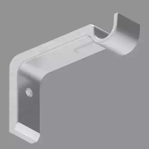 Curtain rod holder 3D print model