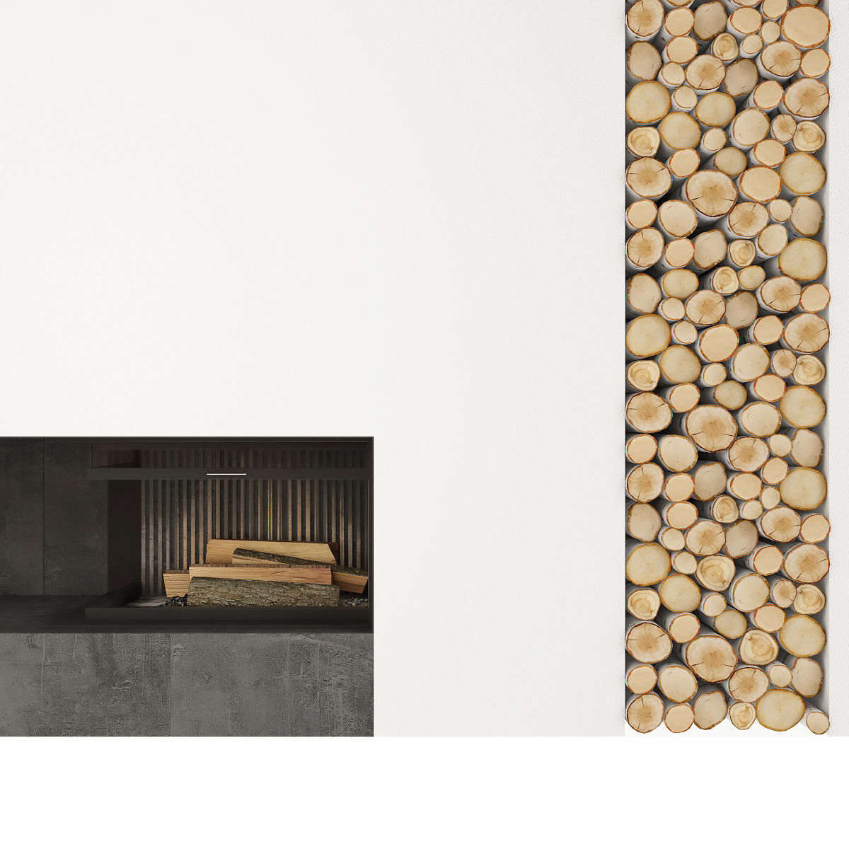 Fireplace 3D model_1