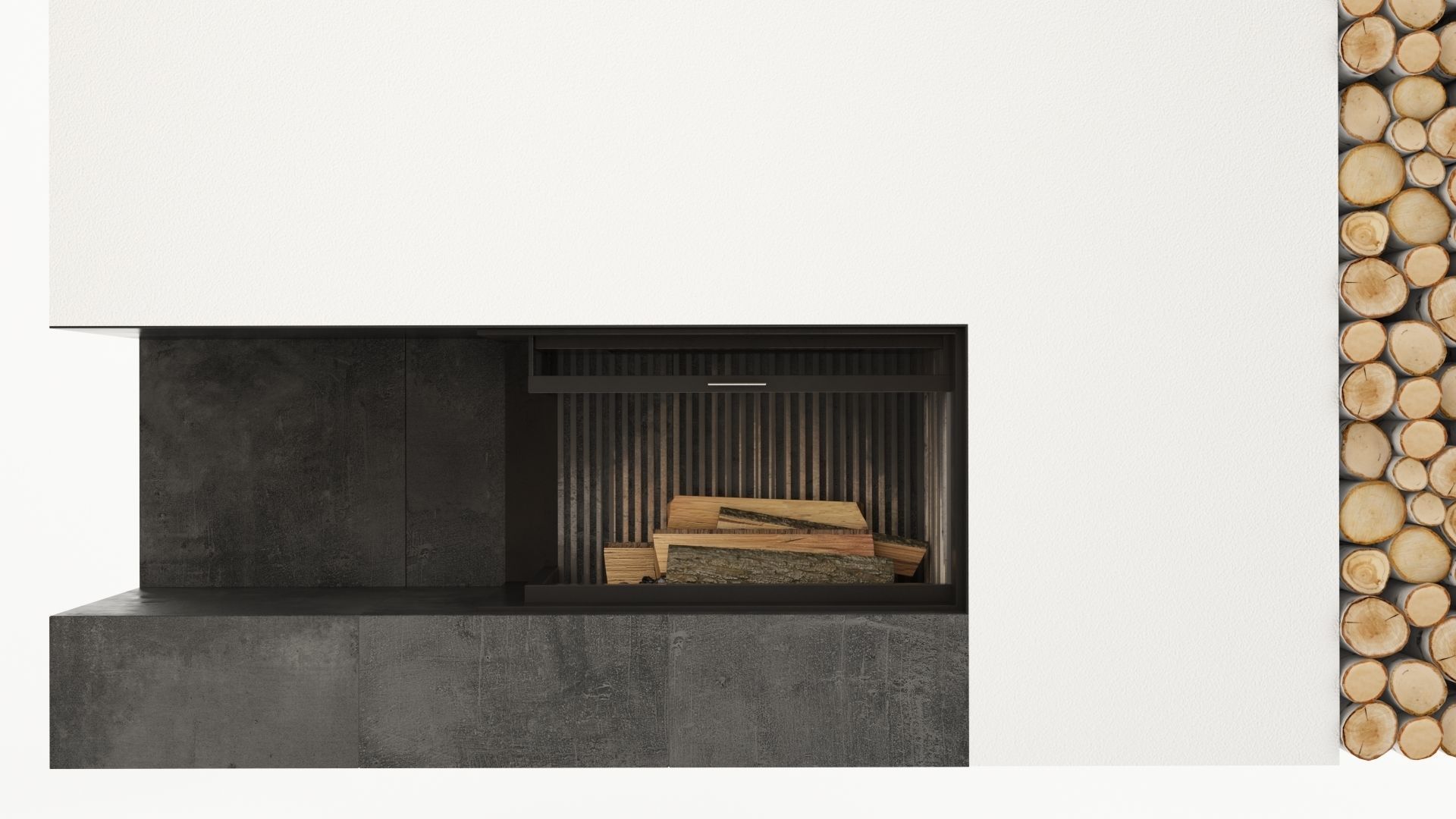 Fireplace 3D model_9