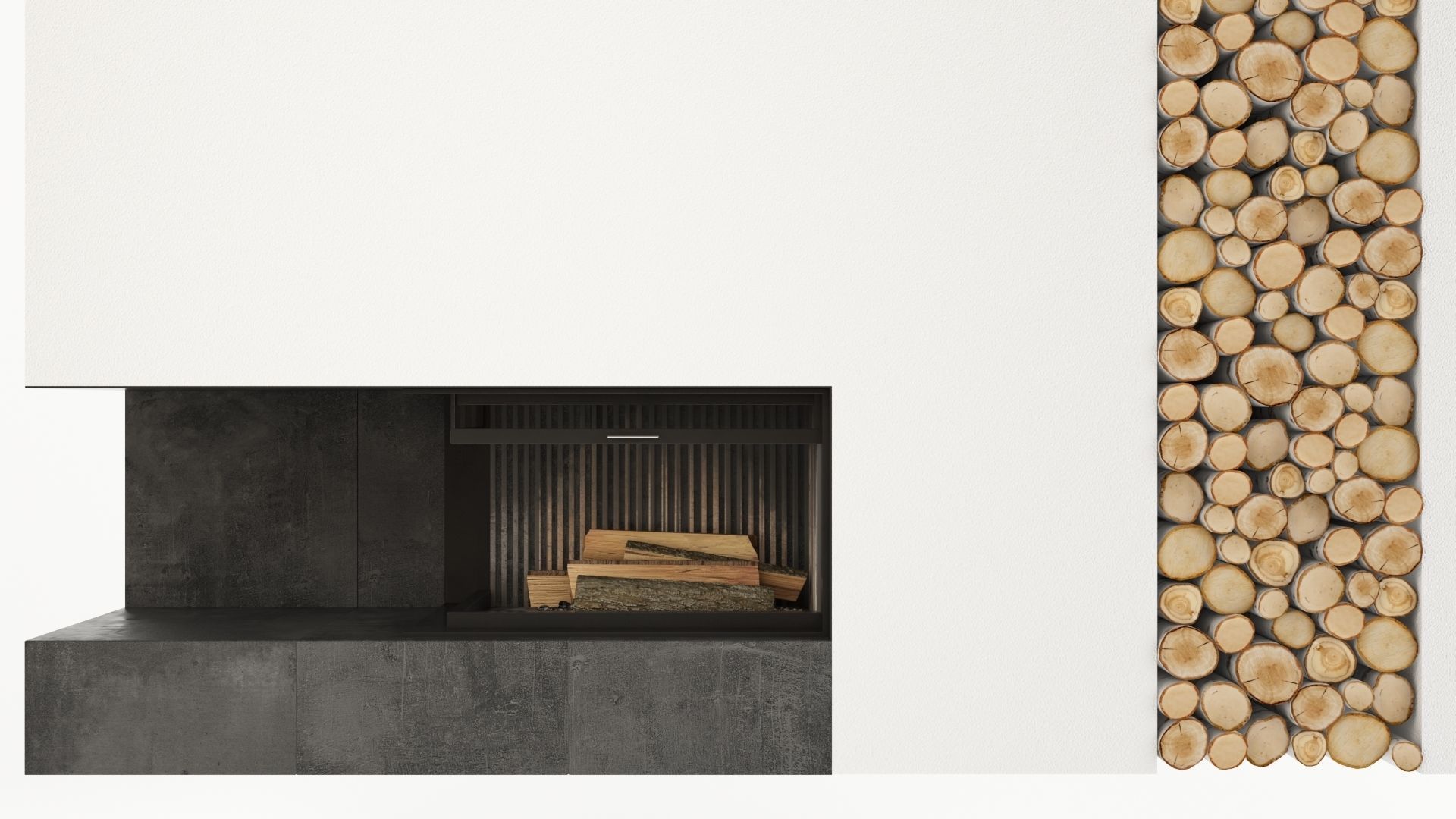 Fireplace 3D model_6