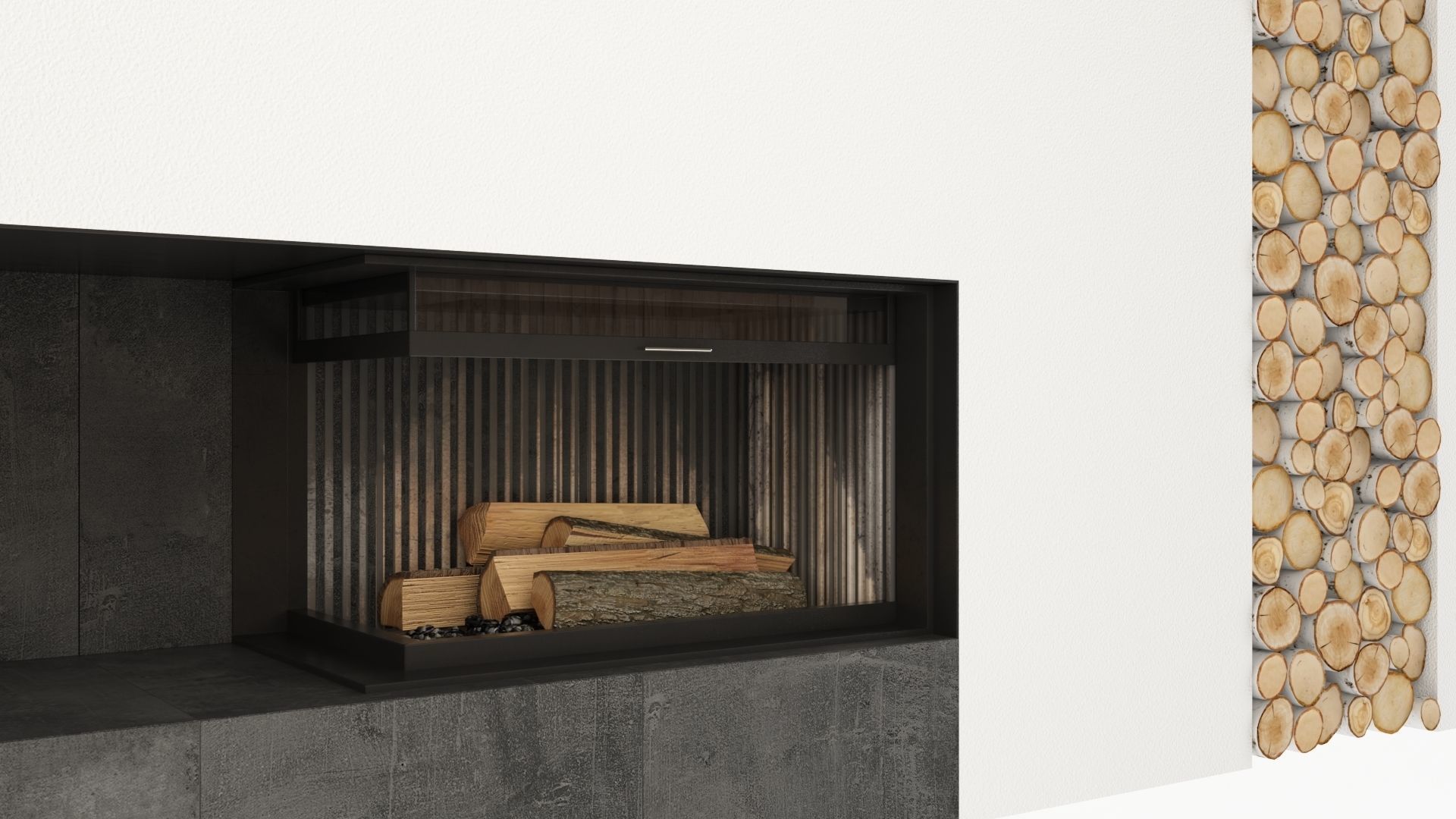 Fireplace 3D model_4