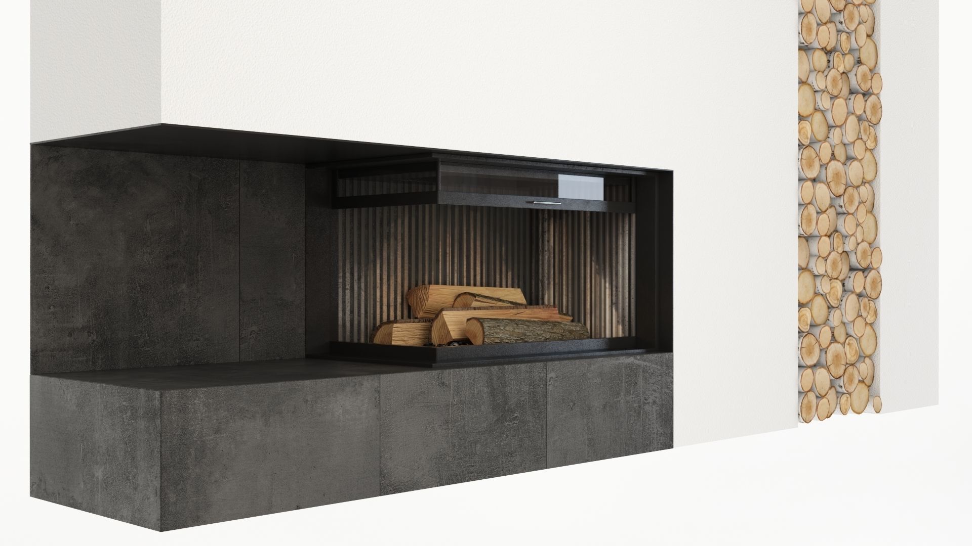 Fireplace 3D model_10