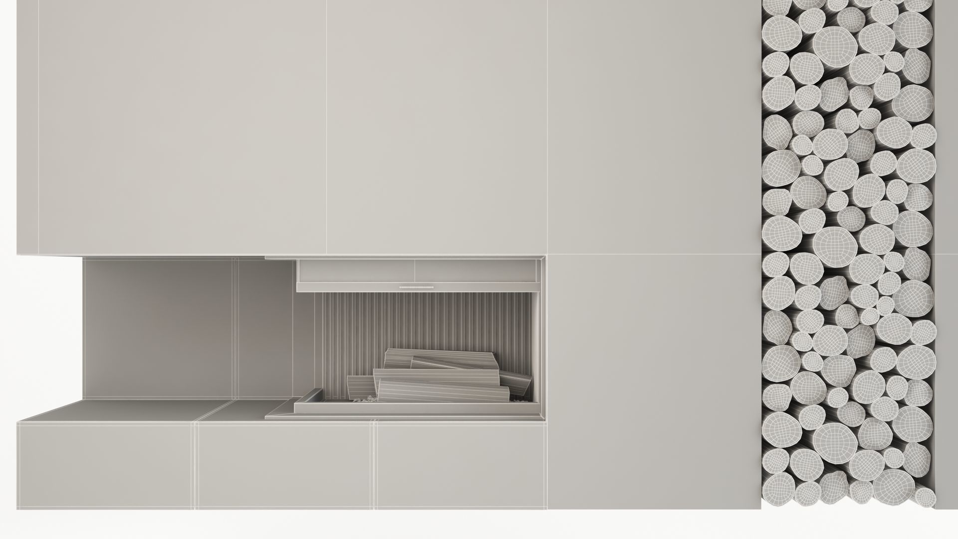 Fireplace 3D model_11