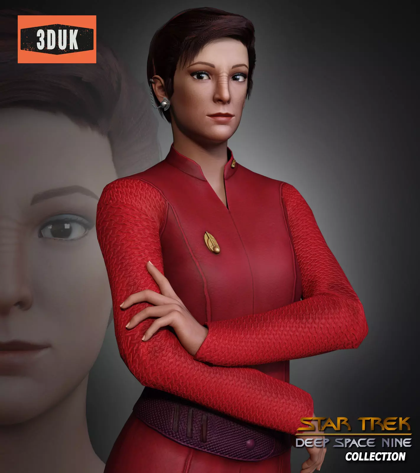 DS9 Kira Nerys For G8F 3D model