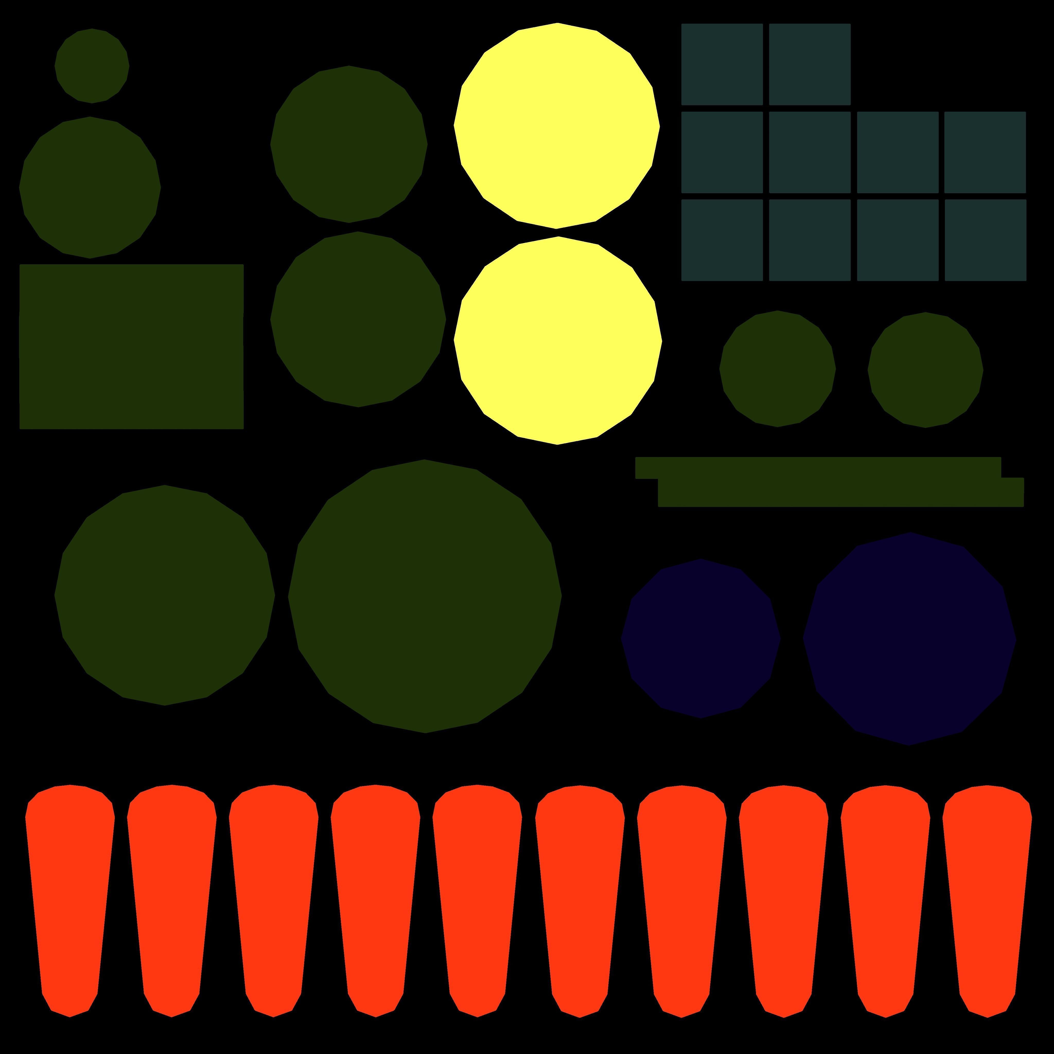 Ceiling Fan 03 Low-poly 3D model_13